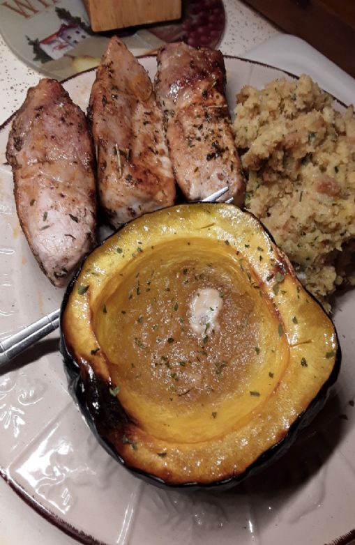 Maple Butter Acorn Squash