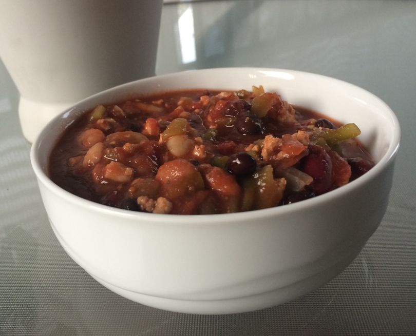 xlean turkey chili