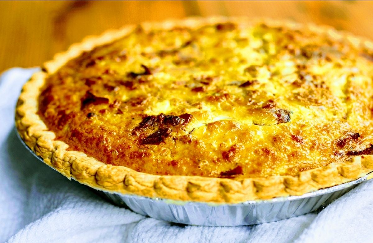 Low Sodium Onion Mushroom Quiche