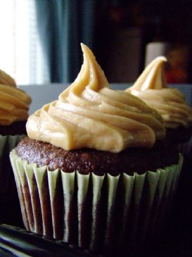 Peanut Butter Truffle Filled Chocolate Cupcakes