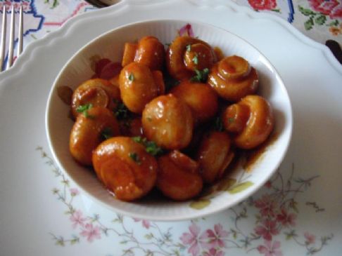 greek style mushrooms