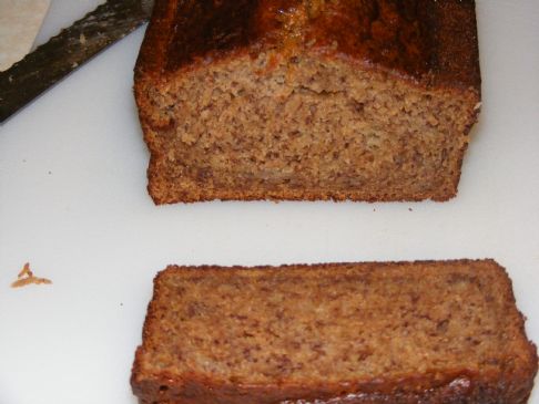 Greek Yogurt and Applesauce Banana Bread