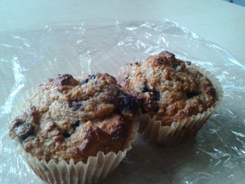 blueberry bran muffin