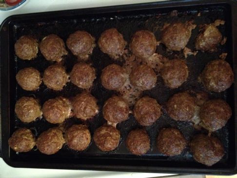 Paula's Poonified Meatballs