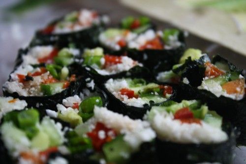 Vegetarian Sushi Roll