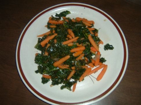 Organic Kale n Carrot blend.