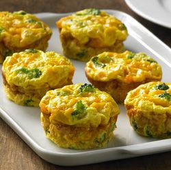 Egg Beaters Crustless Mini Vegi-quiches