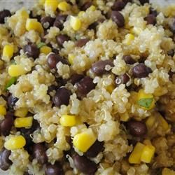 Quinoa and Black Beans Side Dish