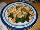 Tse Tofu - Tibetan Greens and Tofu