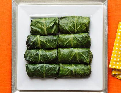 Collard-Wrapped Burritos