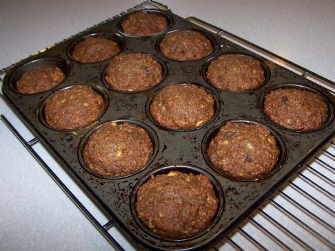 All-Bran Applesauce Muffins