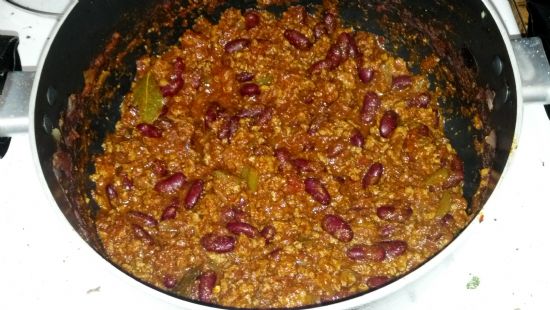 Dad's Chunky Beef Chili