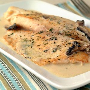 Creamy Baked Tilapia