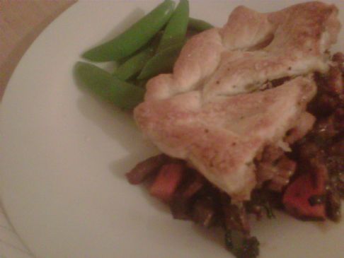 Steak and Guinness Pie