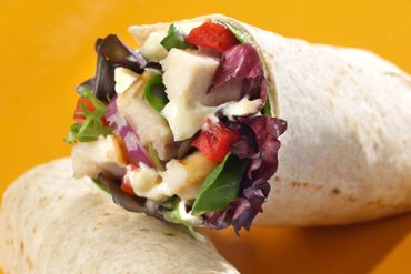 Chicken and Veggie Wraps