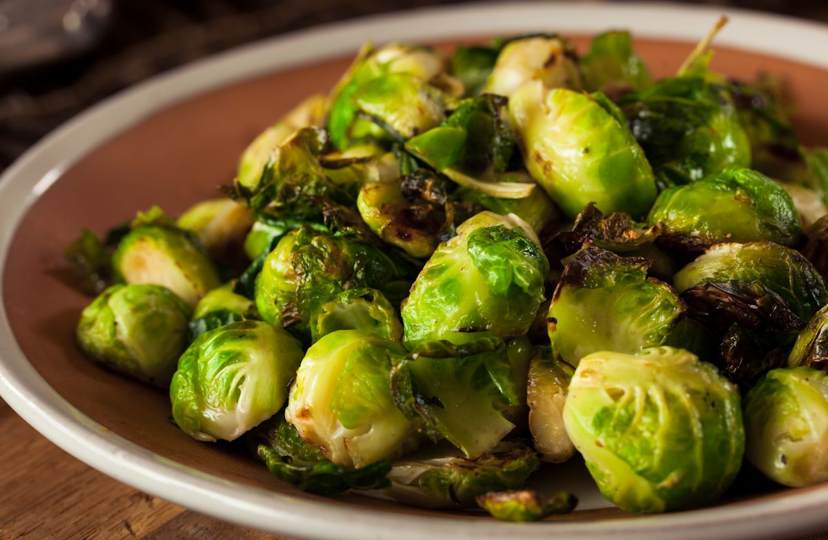 Oven-Roasted Brussels Sprouts