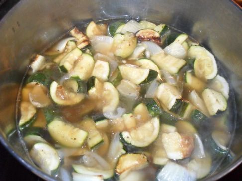 Roasted Zucchini Soup