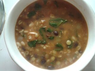 Chicken and Black Bean Super Soup