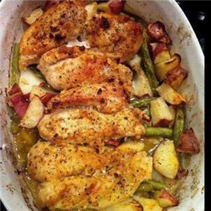 Lime Garlic Chicken and Potatoes