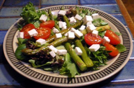 BBQ?d Asparagus Salad