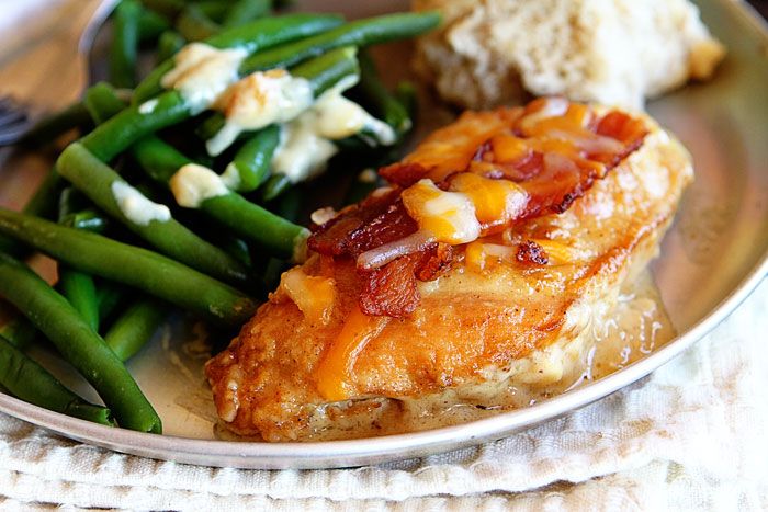 CHEESY BACON CHICKEN WITH MUSTARD MARINADE