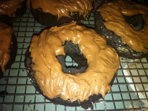 Double Chocolate Cake Donuts