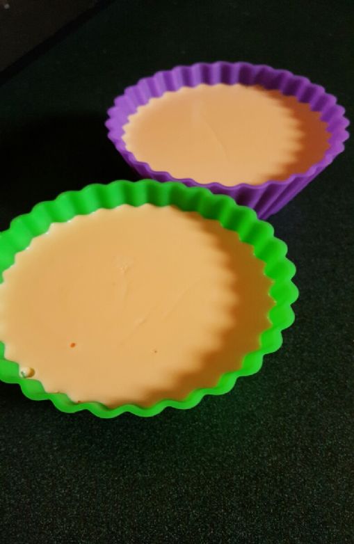 Orange cream jello cups