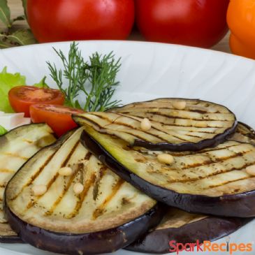 Honey Garlic Grilled Eggplant