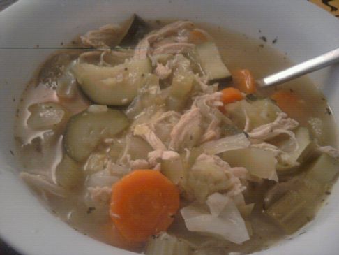 Amazing Low calorie delicious Chicken soup