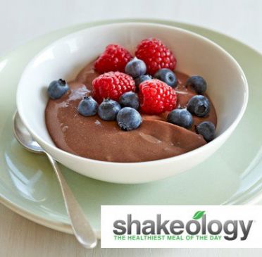 Chocolate Shakeology Pudding