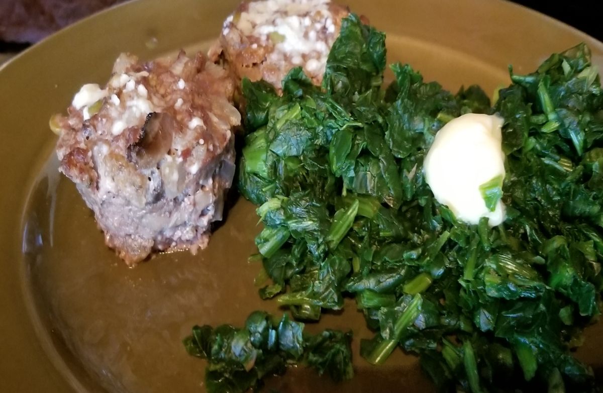 Keto Blue Cheese Meatloaf Muffins