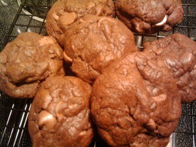 Triple Chocoloate Cookies