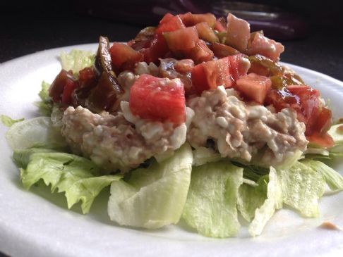 Cottage Cheese and Tuna Salad