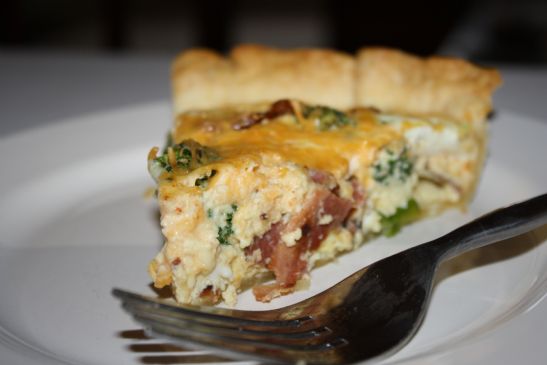 Broccoli Bacon Quiche