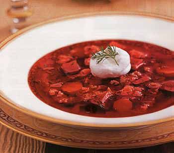 Authentic Ukrainian Borscht