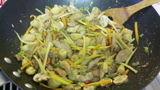 Chinese Chicken and Vegetables