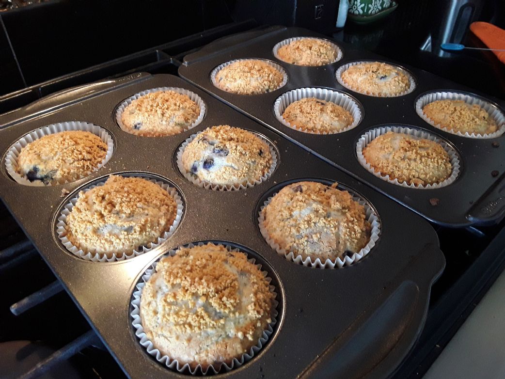 Deanna's Blueberry Muffins