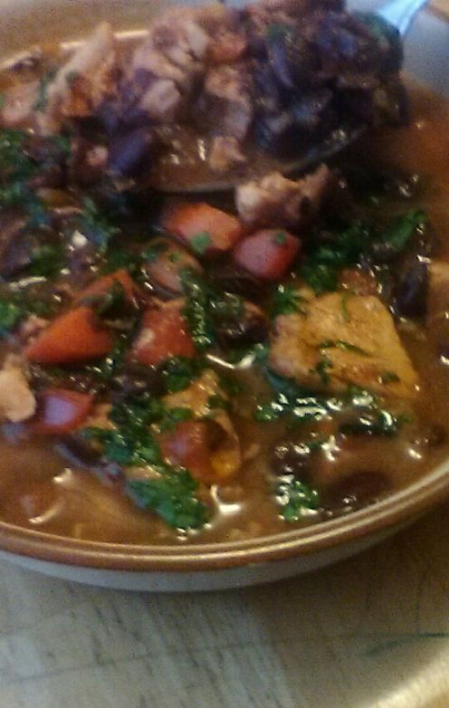 Southwest Chicken and Black Bean Soup
