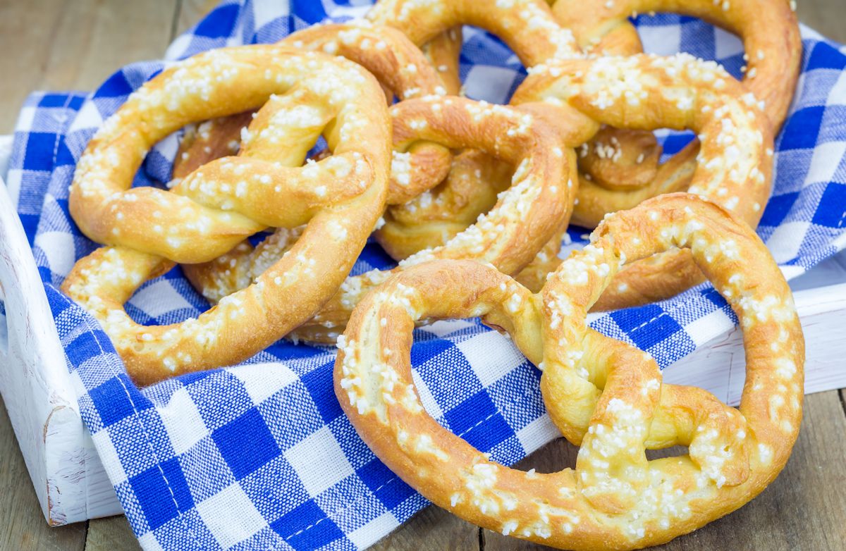 Honey Whole-Wheat Pretzels