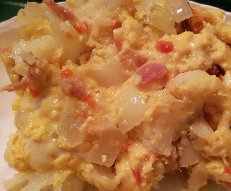 Transylvanian Cauliflower Casserole