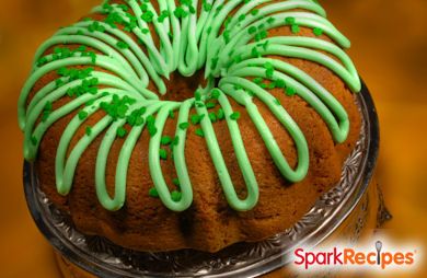 Leprechaun Bundt Cake