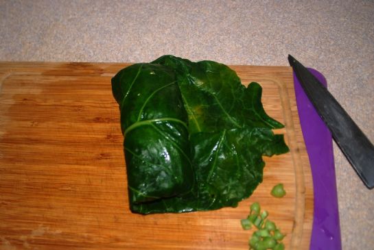 Farmer's Market: Collard Wraps