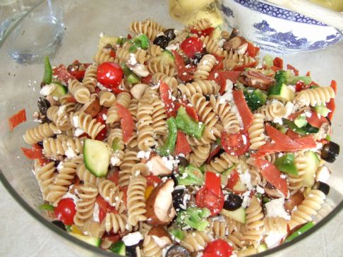 Colorful Italian Pasta Salad