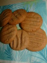 25 % less fat Peanut butter cookies