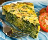 Pastry Free (Crustless) Zuchini Blossom Quiche