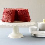 Red Velvet Angel Food Cake