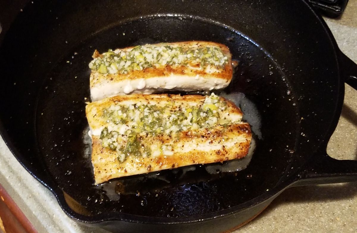 Lemon Garlic Mahi Mahi