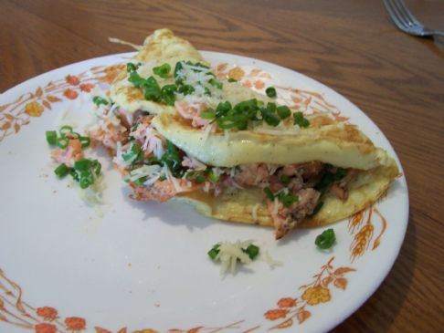 Salmon Omelette