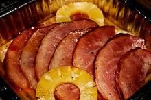 Pineapple and Brown Sugar Baked Ham Slices