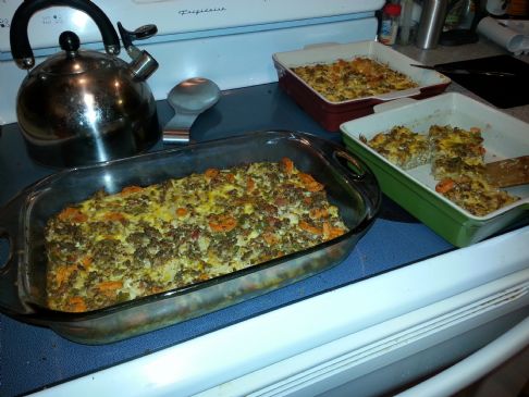 Shepherd's Anytime Breakfast Casserole